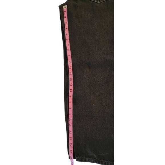 Empyre Relax Baggy Fit Jeans Y2K Style - Black 28 W 26 L - Picture 5 of 5